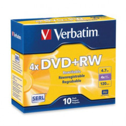 DVD+RW VERBATIM 4X 4.7 GB...
